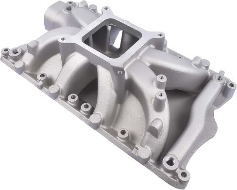 Aluminum Intake Manifold DM-3316 Replacement for Ford 351W Windsor V8 GELUOXI in Saudi Arabia