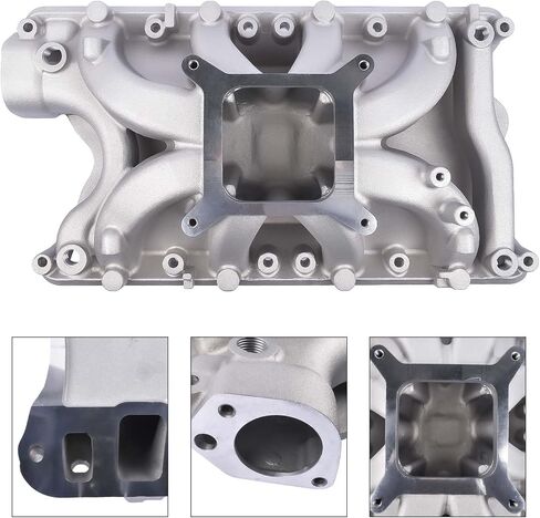 Aluminum Intake Manifold DM-3316 Replacement for Ford 351W Windsor V8 GELUOXI in Saudi Arabia