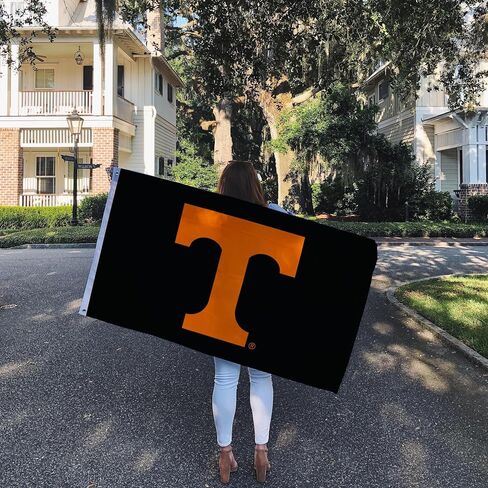 Desert Cactus University of Tennessee Flag Knoxville Volunteers Vols UT Flags Banners 100% Polyester Indoor Outdoor 3x5 (Design Z) in Saudi Arabia
