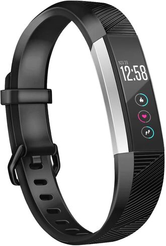 أحزمة بديلة متوافقة مع Fitbit Alta وAlta HR، أساور معصم رياضية من السيليكون قابلة للتنفس مع إبزيم معدني آمن للنساء والرجال، مقاس صغير وكبير in Kuwait