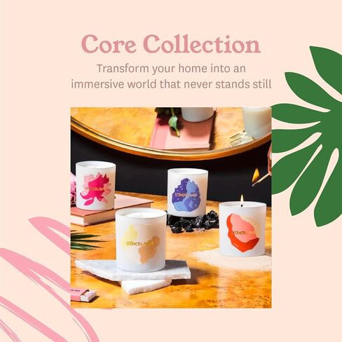 Daybed Rose Scented Candle | Boxed Jar Candle | Luxury Aromatherapy Candle | Single Wick Coconut & Soy Wax Candle | Vegan Candle | Long Lasting Candle | White Candle (8 oz) in Saudi Arabia