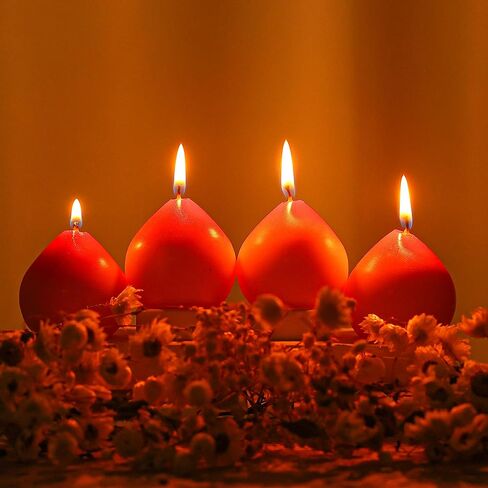 شموع معطرة للمنزل، شمعة YJY Peach مع تصميم لطيف للنساء، هدية عيد ميلاد فتاة 4 عبوات in Kuwait