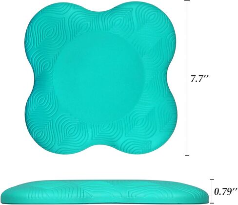 Yoga Knee Pad Support for Yoga and Pilates Excercise, Cushion for Knees,Elbow and Head（ 2 packs） (green) in Saudi Arabia