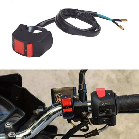 2 مجموعات قتل على إيقاف التبديل ل ATV دراجة نارية سكوتر الذهاب كارت محرك الطرق الوعرة إندورو الترابية دراجة باجا خربش علة DB30 7/8 ''22 مللي متر العالمي مقبض بار زر التبديل in Kuwait