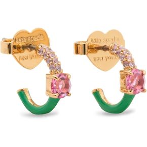 kate spade new york Hint Of Shimmer Huggies, Glittering Rose Multi