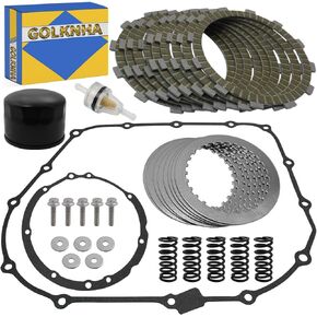 Clutch & Cover Gasket Kit Compatible with Honda Shadow ACE 1100 VT1100T VT1100C VT1100C2 VT1100C3 1995-2007