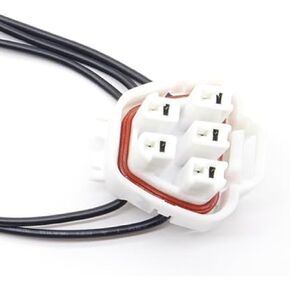 90980-11077 Fuel Pump Connector Compatible with Geo Prizm,Hyundai,Kia Forte Optima Rio Rio5 Sorento Soul Sportage,Lexus,Mazda Tribute,Toyota 4Runner C-HR Camry Land Cruiser Tacoma Tundra Yaris