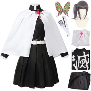 Kanao Cosplay Costume Kimono for Adult Cloak Kanao Costume Halloween Kimono Outfit Cosplay Set with Wig