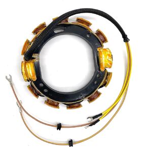 OMGparts Stator For Johnson Evinrude OMC 6-Amp 85HP-140HP Outboard 2-Stroke 4-Cylinder 1973-1977 173-1225 0581046 0581225 0763772 Boat Parts