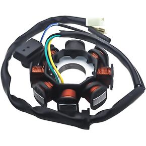 M150-1051200-8 Magneto Stator M150-1051200-88 pole Fits For Hammerhead Twister 150cc Go Kart GT GTS SS 150cc Dune Buggy Fits For Trailmaster 150 XRS XRX