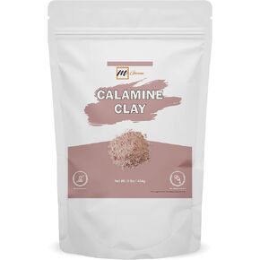 100% Natural Calamine Clay Powder for Anti-Ageing & Skin firming, Creams, Lotion and Soap Making 0.22 LBS / 100 GMS in Kuwait