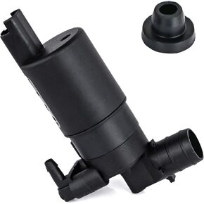 Windshield Washer Pump Compatible with 2004-2015 Nissan Titan, 2009-2015 Nissan Frontier,Replacement OEM# 289207S200