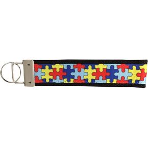 Infinity Collection Autism Awareness Keychain - Autism Jewelry, Puzzle Piece Keychain, Autism Speaks- Autism Gift, Autism Accessories