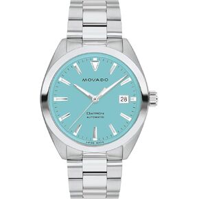 Movado Heritage Datron Automatic Men's Luxury Watch - Swiss Self-Winding Movement, Stainless Steel Bracelet, Water Resistance