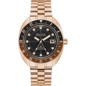 Bulova Automatic Watch 97B215, Rose Gold, Bracelet