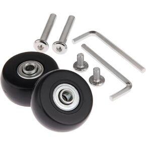 2Set 41x18mm حقيبة حقائب حقيبة مع محامل إصلاح وجع المحاور
