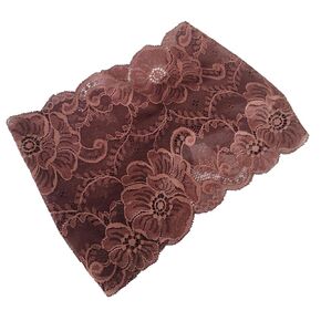 Vintage Lace Headbands for Women Elastic Lace Halloween Headband Party Accessories (Purple)