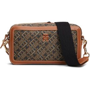 Tommy Hilfiger Monogram Leather Crossbody Bag