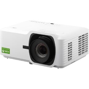 جهاز عرض ليزر ViewSonic LX700-4K UHD 3500 Lumens مصمم لأجهزة Xbox مع وقت استجابة 4.2 مللي ثانية، ومعدل تحديث 240 هرتز، وتكبير بصري 1.36x، وHDMI مزدوج، ودعم HDR/HLD