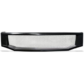 Armordillo USA 7148963 Mesh Front Hood Grille - Gloss Black Fits 2008-2010 Honda Accord 4 Door Sedan