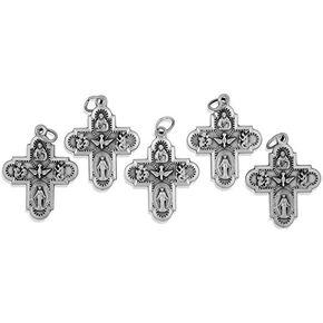 Venerare Traditional Catholic Four-Way Medal - Pack of 10