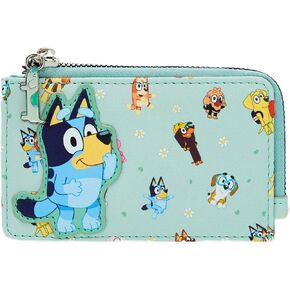 Hot Topic Her Universe Bluey Flower Mini Wallet MULTI NONE