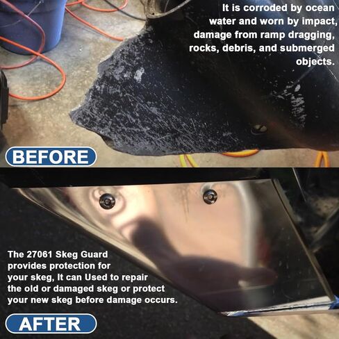 27061 Skeg Guard Safe-Skeg Protector Replace for Mariner 135/150/175/200HP Optimax 2&4 Stroke,for Mercury 75/90/115HP 4 Stroke in Saudi Arabia