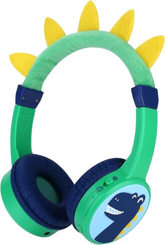 Kids Bluetooth Headphones, with 85dB Volume Limited Adjustable Headphone, Wireless Bluetooth Headphones, Aux 3.5mm Cable Included for Boys Girls Study, School, Kids Headset for ipad/Tablet in Kuwait