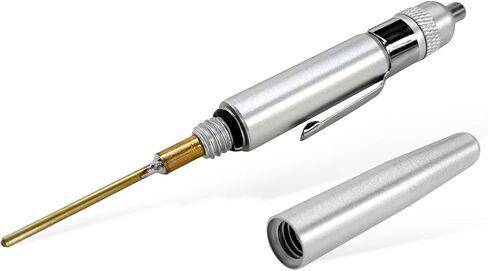 Precision Oiler, Lightweight Aluminum Oiler Precision Oiling Pinpoint Pen for Machine Maintenance, Portable Lubricating Machine Oil Pen with Pocket Clip & Screw-on Cover in Saudi Arabia