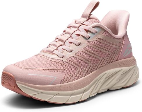 ALLSWIFIT Women's Slip On Walking Shoes Sneakers | Running, Comfortable, Tennis, Breathable, Non Slip, Athletic, Gym, Workout, Cross Training, Fashion in Saudi Arabia