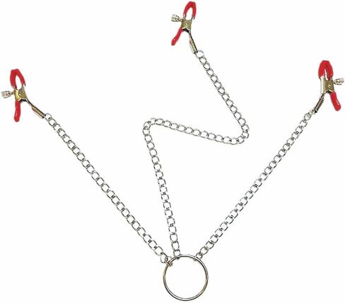 Nipple Chain Clip Clamps for Women Stainless Steel Body Clamps Adjustable Non-Piercing Body Chain Clip Jewelry in Kuwait