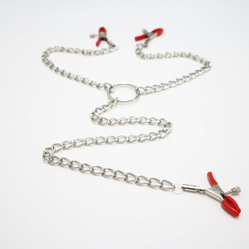 Nipple Chain Clip Clamps for Women Stainless Steel Body Clamps Adjustable Non-Piercing Body Chain Clip Jewelry in Kuwait