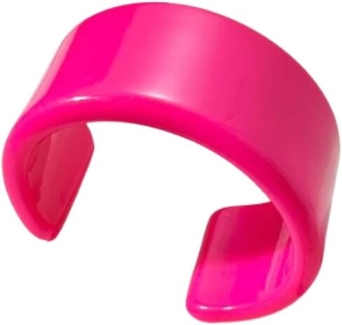 Acrylic Open Cuff Bangle Colorful Resin Chunky Thick Thin Wide Bracelet Plastic Bracelet for Women Jewelry in Kuwait