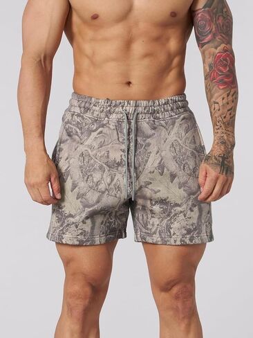 Men's Basketball Shorts Athletic Graphic Print Shorts Summer Retro Casual Streetwear in Saudi Arabia