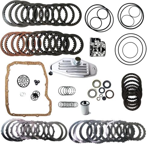 45RFE 545RFE 65RFE TRANSMISSIONS MASTER REBUILD KIT W/FILTER FIRCITION FERTION FITS for 07-19 Chrysler Aspen ، 06-17 Dodge RAM ، 06-17 Jeep Commander 5.7L V8 OE 45RFE 545RFE 65RFE 00004543AA in Saudi Arabia