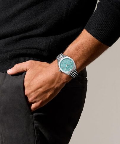 Movado Heritage Datron Automatic Men Watch - الحركة السويسرية لتوليد الذات ، سوار من الفولاذ المقاوم للصدأ ، مقاومة الماء in Saudi Arabia