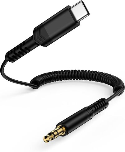 Samsung USB C to 3.5mm Audio Aux Jack Cable, 3FT Type C to Aux Headphone Male Cord Car Auxiliary Braided Cable for Galaxy S24 S23 S22 S21 S20 Ultra Note20, iPhone 16 15, Google Pixel 9 8 Pro 8a 7 Pro in Saudi Arabia