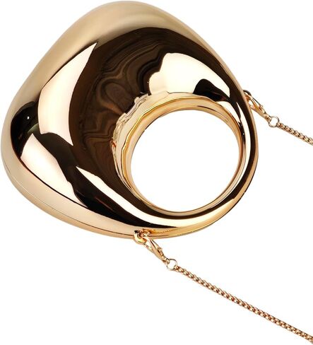 Women's Mini Crescent Acrylic Designer Luxury Bags Clutch Purse Bag Crossbody Shoulder Handbags With Chain in Kuwait