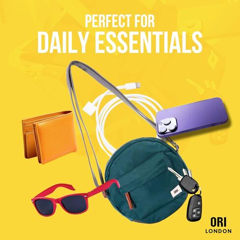 حقيبة Ori London Crossbody - أكياس نايلون صغيرة كروس للنساء والرجال مع السوستة المكتنزة - Paddington in Kuwait
