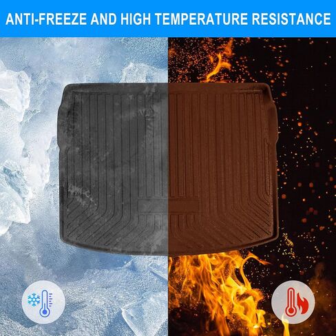otoez Cargo Trunk Liner for Honda CRV 2023 2024 2025 Hybrid, TPE Rubber in Lower Position Rear Trunk Mat, All Weather Cargo Mat Custom Fit Honda CR-V 2023-2025 Accessories, Black in Kuwait