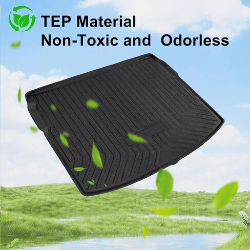 otoez Cargo Trunk Liner for Honda CRV 2023 2024 2025 Hybrid, TPE Rubber in Lower Position Rear Trunk Mat, All Weather Cargo Mat Custom Fit Honda CR-V 2023-2025 Accessories, Black in Kuwait