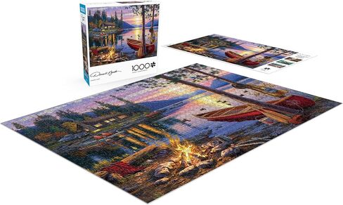 Buffalo Games - Country Life - Antique Barn - 500 Piece Jigsaw Puzzle for Adults Challenging Puzzle Perfect for Game Nights - 500 Piece Finished Size is 21.25 x 15.00 in Kuwait