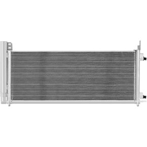DNA MOTORING Aluminum Air Conditioning A/C Condenser Compatible with Toyota RAV4 2016-2018, Hybrid Model Japan Built, TO3030328, OEM-CDS-30027