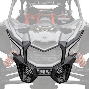 SAUTVS Front Fascia for Can-Am Maverick X3, Black Combination Front Fascia Kit for Can Am Maverick X3 / X3 MAX 2017-2025 All Models Accessories, Replace #705009508