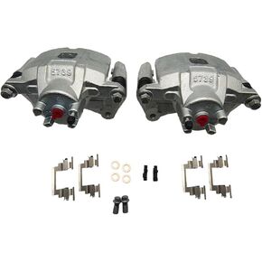 Front Right & Left Brake Calipers W/Bracket For Mitsubishi For 2008-2016 Lancer For 2007-2020 Outlander For 2011-2021 Outlander Sport For 2011-2019 Rvr For 2013-2015 Asx 18B5032B 18B5033B