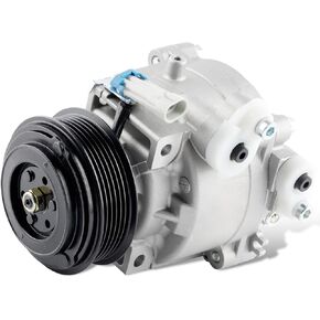 A/C Compressor Fit for Buick Encore 13-20, for Chevrolet Sonic 13-20, for Chevrolet Trax 13-22 Air Compressor with Clutch CO 22301C Automotive Replacement AC Compressor Clutch Kit 26699506