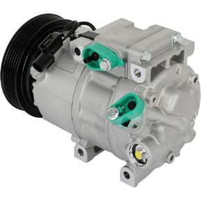 ECCPP A/C Compressor with Clutch 2009-2010 Fit for Hyundai Sonata for Kia Optima 2.4L AC Compressor