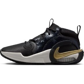 Nike Air Zoom Crossover 2 Big Kids' Basketball Shoes (FZ7312-001, Black/Pale Ivory/Metallic Gold)