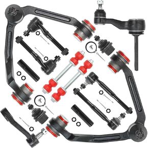 2WD 14pc Front End Suspension Kit for Ford F150 1997-2003 / F250 1997-1999/ Expedition 1997-2002, Fit for Lincoln Navigator 1998-2002/2002 Lincoln Blackwood - 14Pcs