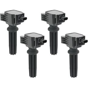 JDMSPEED Set of 8 UF670 Ignition Coil Pack Compatible with Ford Escape Edge Explore Focus Fusion Taurus Mustang Lincoln MKT MKZ L4 2.0L 2.3L Turbo